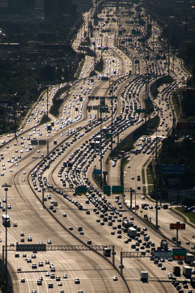 Houston's Katy Freeway is the poster-child for the concept of induced demand. (Smiley N. Pool/Houston Chronicle
)