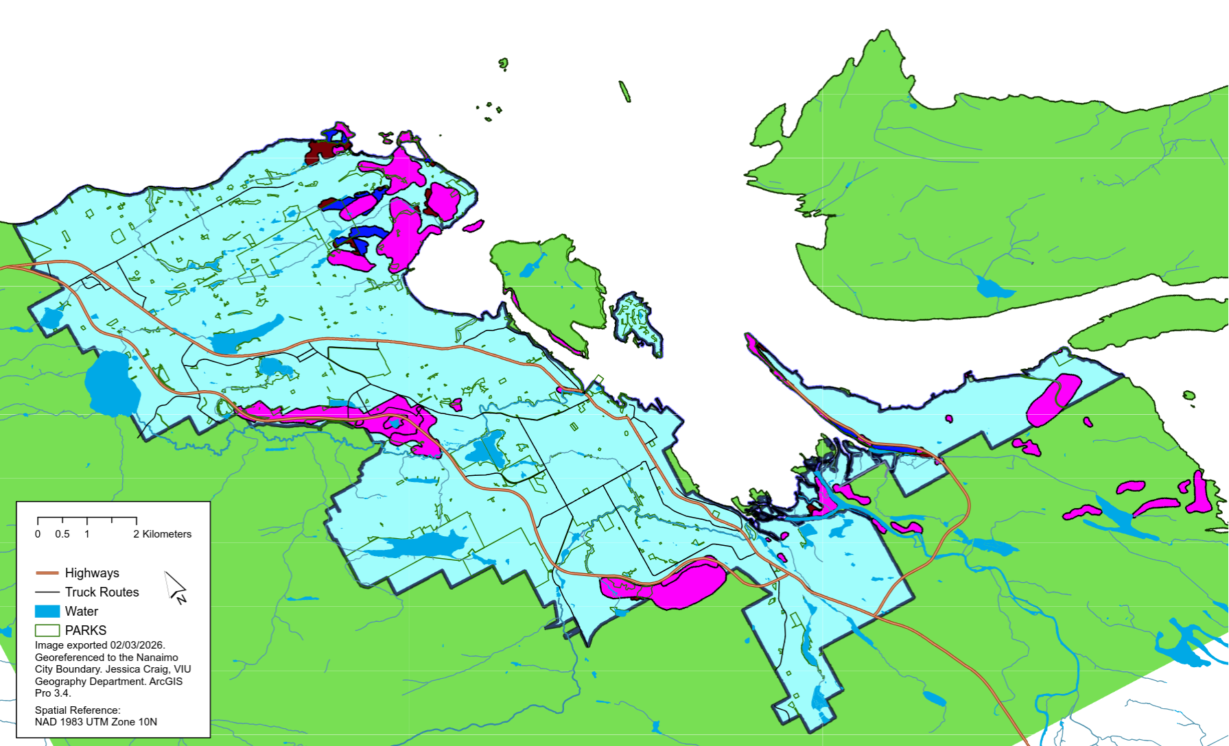 Blue and Green Forays into Planning For a Resilient Future: Implications For Nanaimo